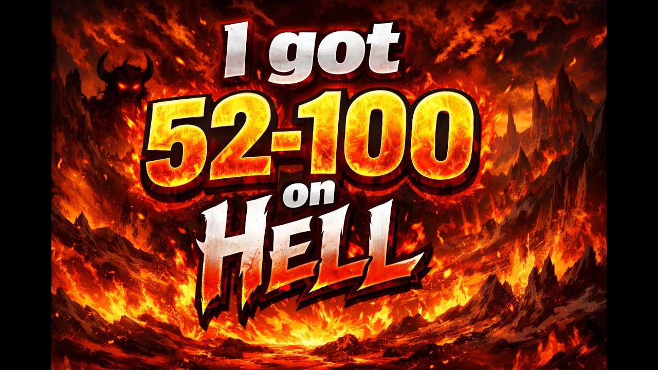 I GOT 52-100 ON HELL!