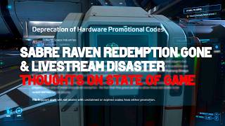 Star Citizens Livestream Disaster & Raven Redemption Ended by Redjay
