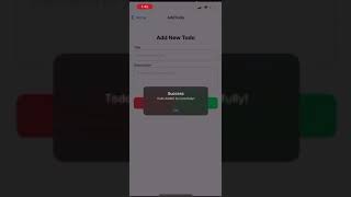 Mobile Device Software Development (MDSD)Assignment 1 My Todo List