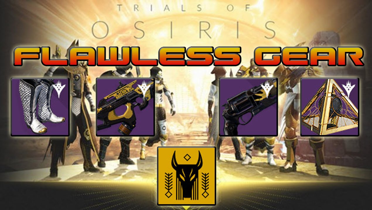 Destiny: 9-0 Flawless Loot Trails of Osiris