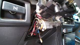 Instalar botón encendido Mazda 323