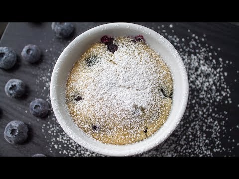 Blueberry Clafoutis Recipe | Vegan, Egg-Free, Dairy-Free Oil-Free