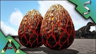 STEALING WILD FIRE WYVERN EGGS! MAX LEVEL WYVERN IMPRINTING! - Ark: RAGNAROK [DLC Gameplay E43]