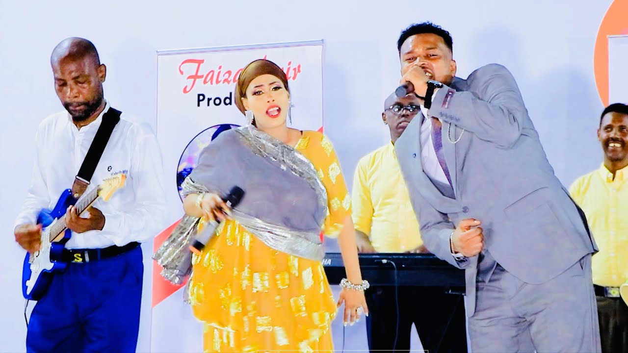 FARTUUN LAKI IYO KAAMIL DEEQ RIIXAANTA JANAAD :LIVE MUSIC (SOMALIA NATIONAL THEATRE) 2022