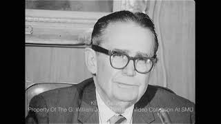 W. L. "Lew" Sterrett Holds Press Conference On The War On Poverty - July 1970