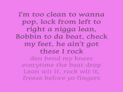 lean wit it rock wit it- Dem Franchize Boyz lyrics