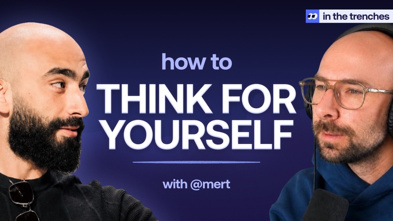 how to think for yourself | in the trenches by fomo | Ep 51