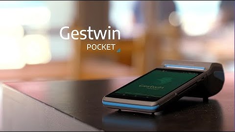 Gestwin Pocket - Pedidos, faturação e pagamentos à mesa