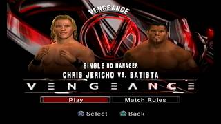 WWE SmackDown vs. RAW 2006 - Chris Jericho vs. Batista