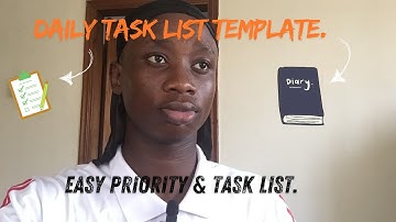 Productivity Mastery: How to Create a Priority List, Task List, and Daily List