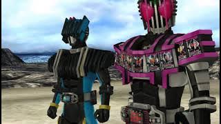 Kamen Rider Super Climax Heroes - Decade Complete & Diend Arcade Mode (PSP)