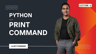 🖨️ Python Print Command | Lecture 6 | Python + Data Analytics