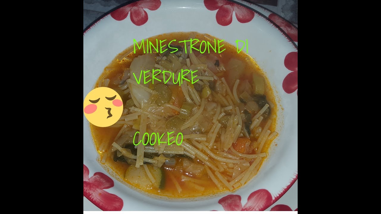 Minestrone Di Verdure Cookeo Youtube
