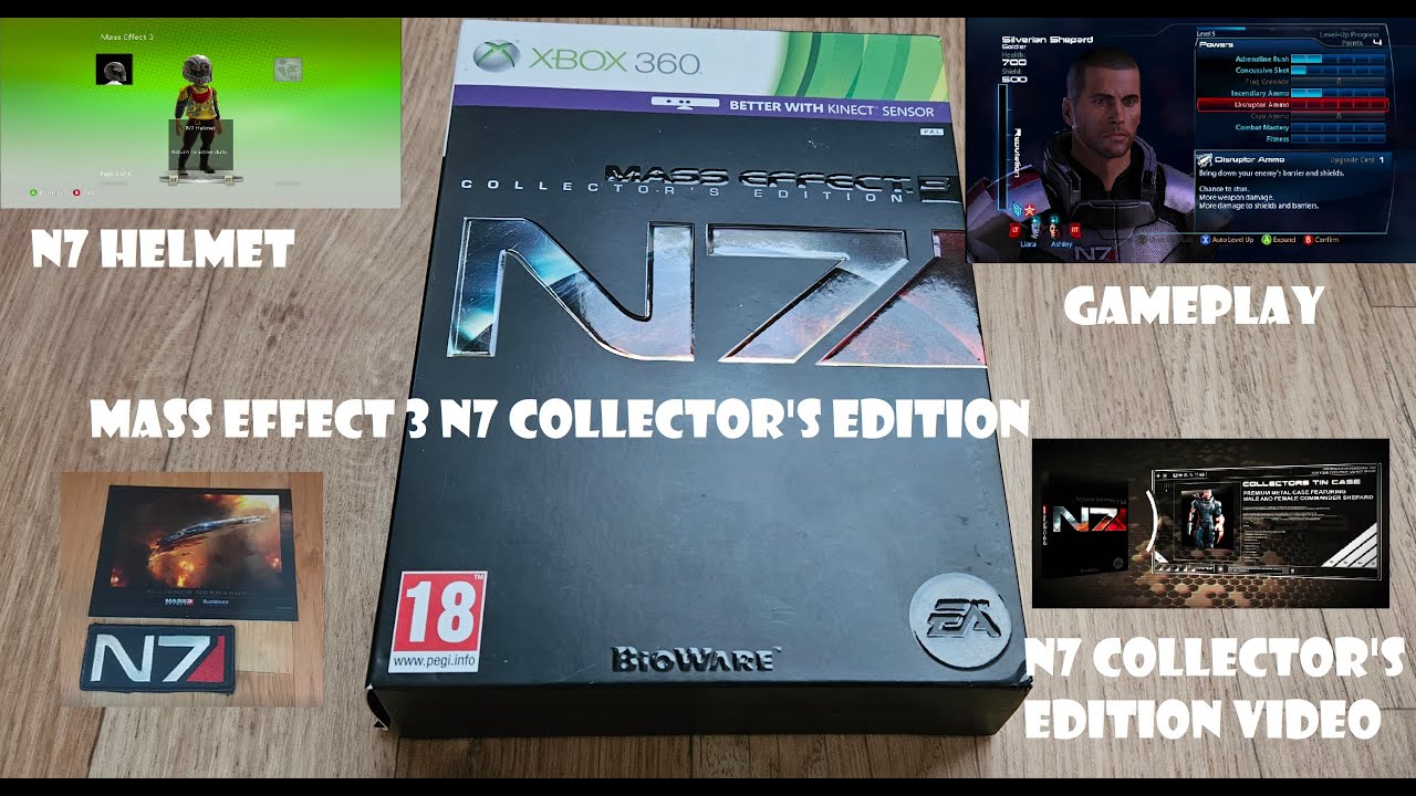 mass effect 3 edition collector (n7) xbox 360 (x360) pal-fr