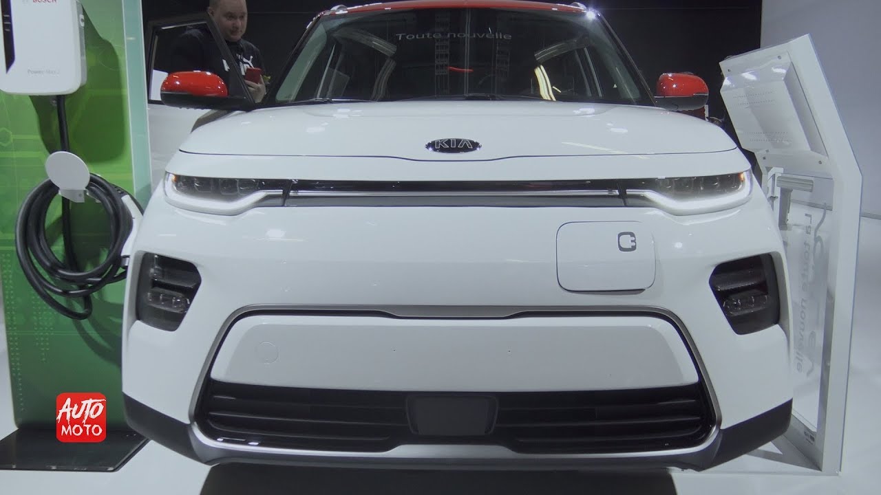 2020 Kia Soul Ev Exterior And Interior Walkaround 2019 Montreal Auto Show