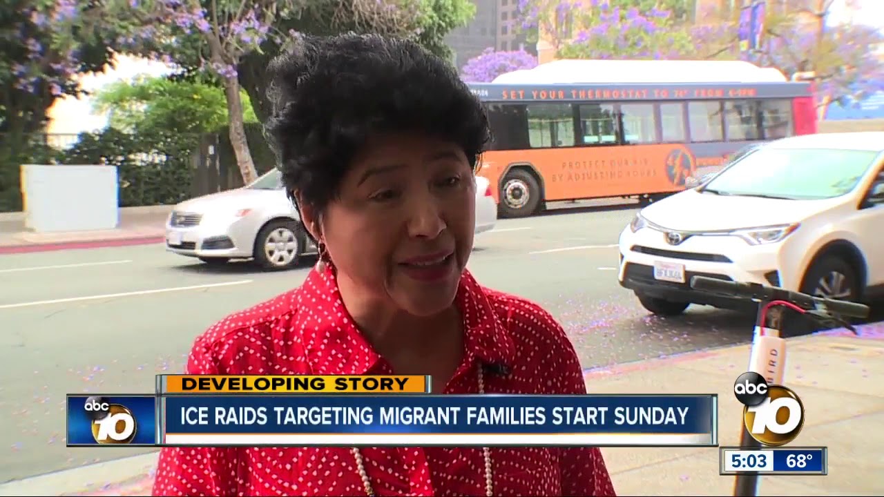 Official: ICE to begin immigration raids in 10 cities on Sunday - YouTube
