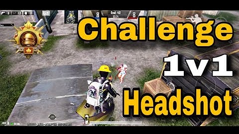 1v1 vs. A Conqueror Player: Can My M416 Headshots Win?