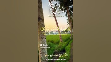 أجمل تلاوات القران الكريم | سورة نوح بصوت القارئ معاذ أبو حلو