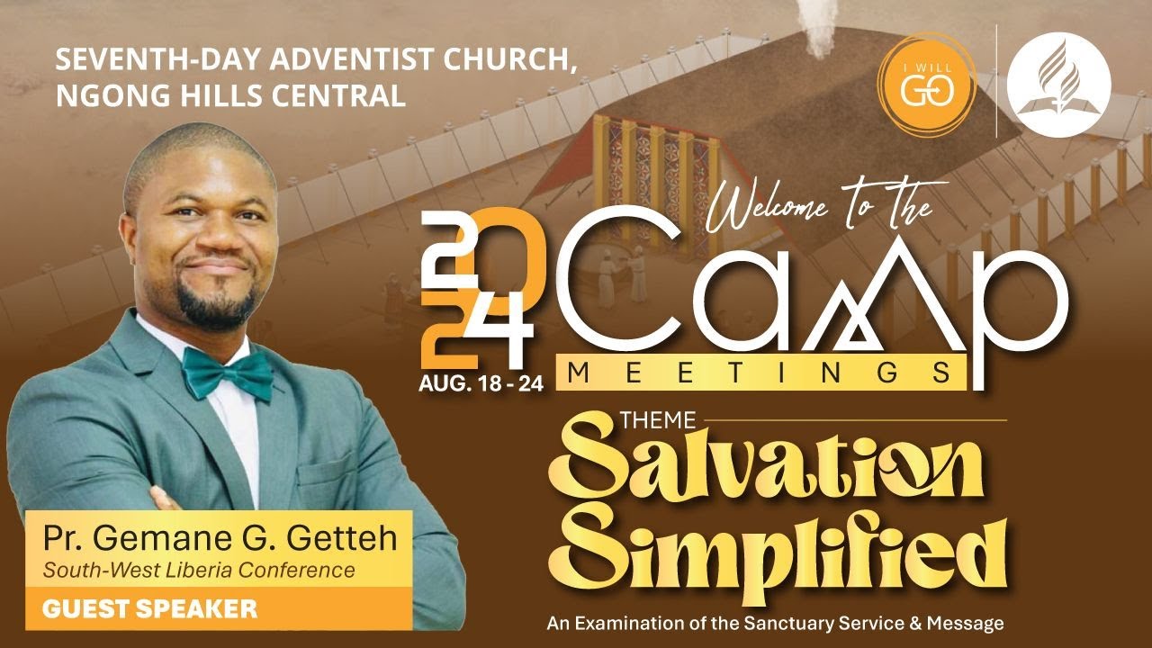 Salvation Simplified | Camp Meeting 2024 | Day 3 - YouTube