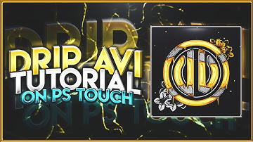 HOW TO MAKE DRIP AVI ON PS TOUCH || ON ANDROID || SPEEDART