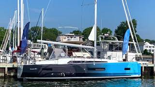 New Beneteau Oceanis 40.1 sailing and walk through 