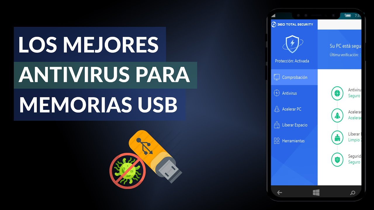 fragancia Aplicable Robusto Cuáles Son los Mejores Antivirus para Memorias USB Gratis y Portables -  YouTube