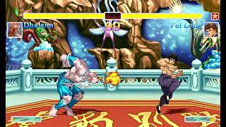 Ultra Street Fighter II(Switch)-Dhalsim vs Fei Long II