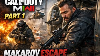 Makarov Escapes! 😱 | Call of Duty MW3 Gameplay Part 1 (No Commentary)