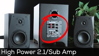 compact sub amp