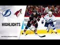 NHL Highlights | Lightning @ Coyotes 2/22/20
