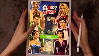 😴 iPad ASMR 🧡 - How to Play Cluedo - Clicky Whispers & Writing Sounds
