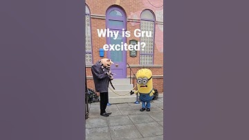 Gru is excited... new Mobile Food Ordering at Universal Studios! #shorts #universalstudioshollywood