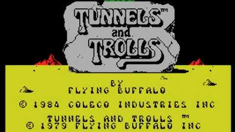 Tunnels & Trolls - ColecoVision - Archive Gameplay 🎮