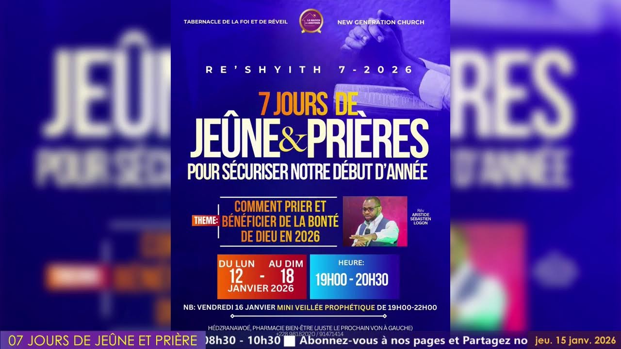 🌟Jeudi 15 janvier 2026🌟_🔥🔥🔥RE'SHYIT 7 - 2026🔥🔥🔥