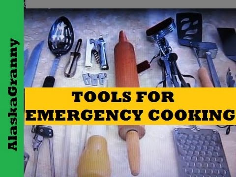Tools For Emergency Cooking- Prepping Must Have Supplies Power Outages