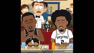 A huge choke #Darren fox #spurs #chocking #finals