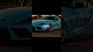 Toyota Supra MK5 blue colour #shorts #automotive #sportcars #modification #car #toyota
