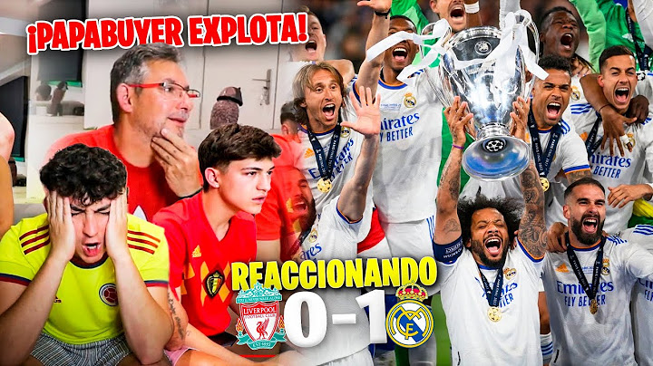 HINCHAS del BARÇA REACCIONAN al LIVERPOOL 0-1 REAL MADRID *PAPABUYER EXPLOTA*