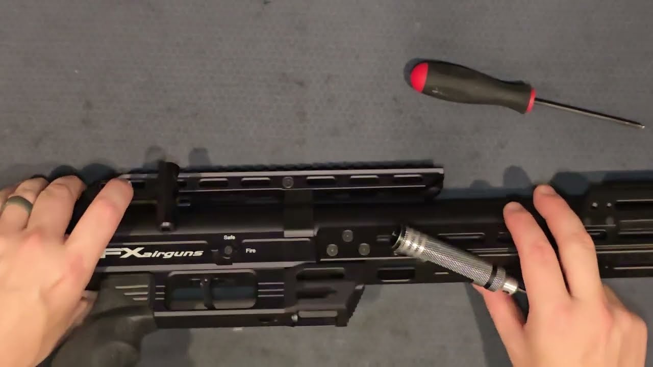 FX-Air Gun Tube Clamp ブラック TUBE CLAMP - FX Airguns