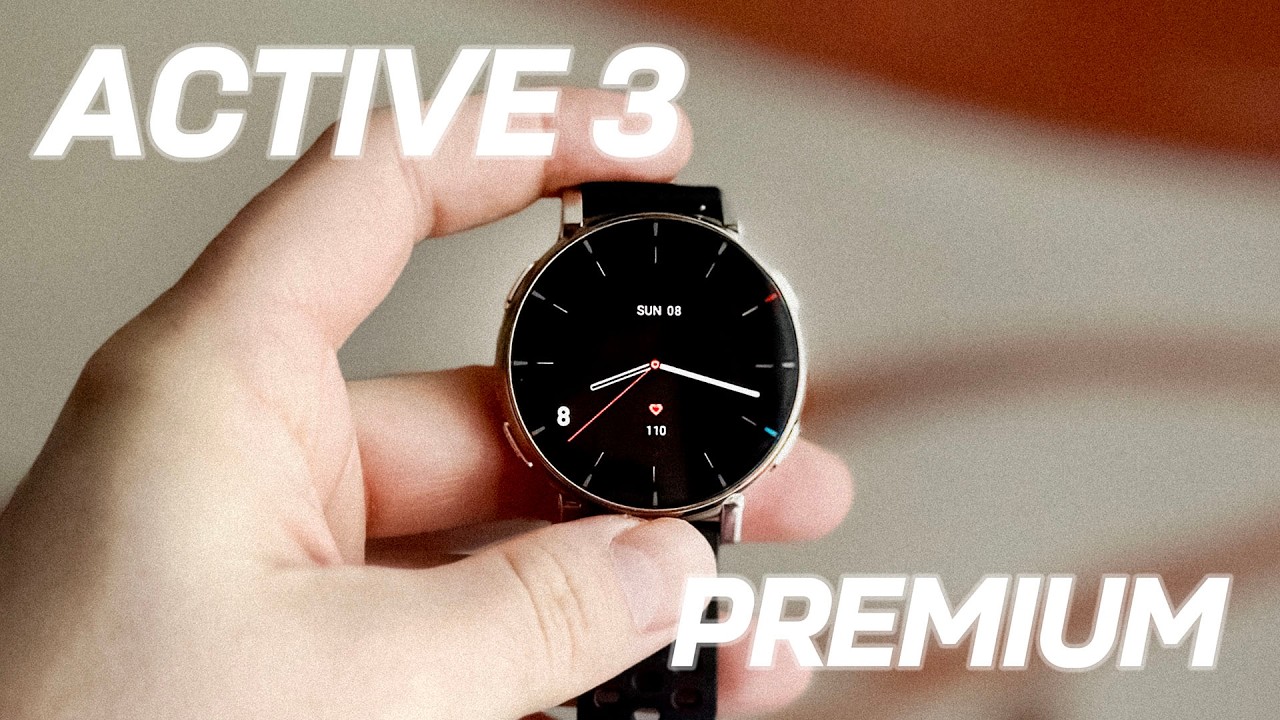 Amazfit Active 3 Premium - топ цена качество! Распаковка, главные отличия и особенности