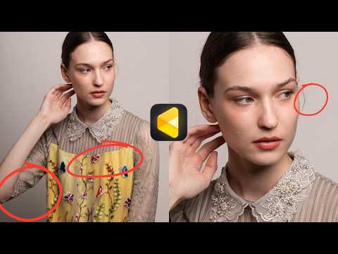 Retouching 3 of the Most ANNOYING Portrait Elements in SECONDS