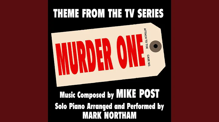 Murder One: (Theme from the TV Series for Solo Piano)
