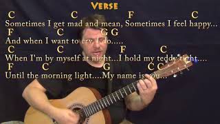 We All Sing With The Same Voice (Sesame Street) Guitar Cover Lesson with Chords/Lyrics