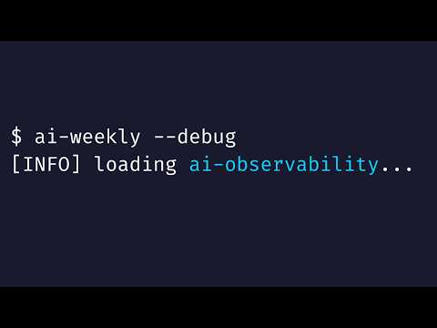 Inside the AI Team Weekly: AI Observability workflows and Prometheus exemplars (May 19th, 2026)