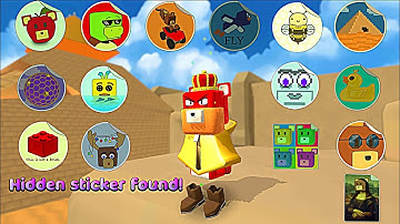 All Hidden Stickers Location | Super Bear Adventure Gameplay Walkthrough