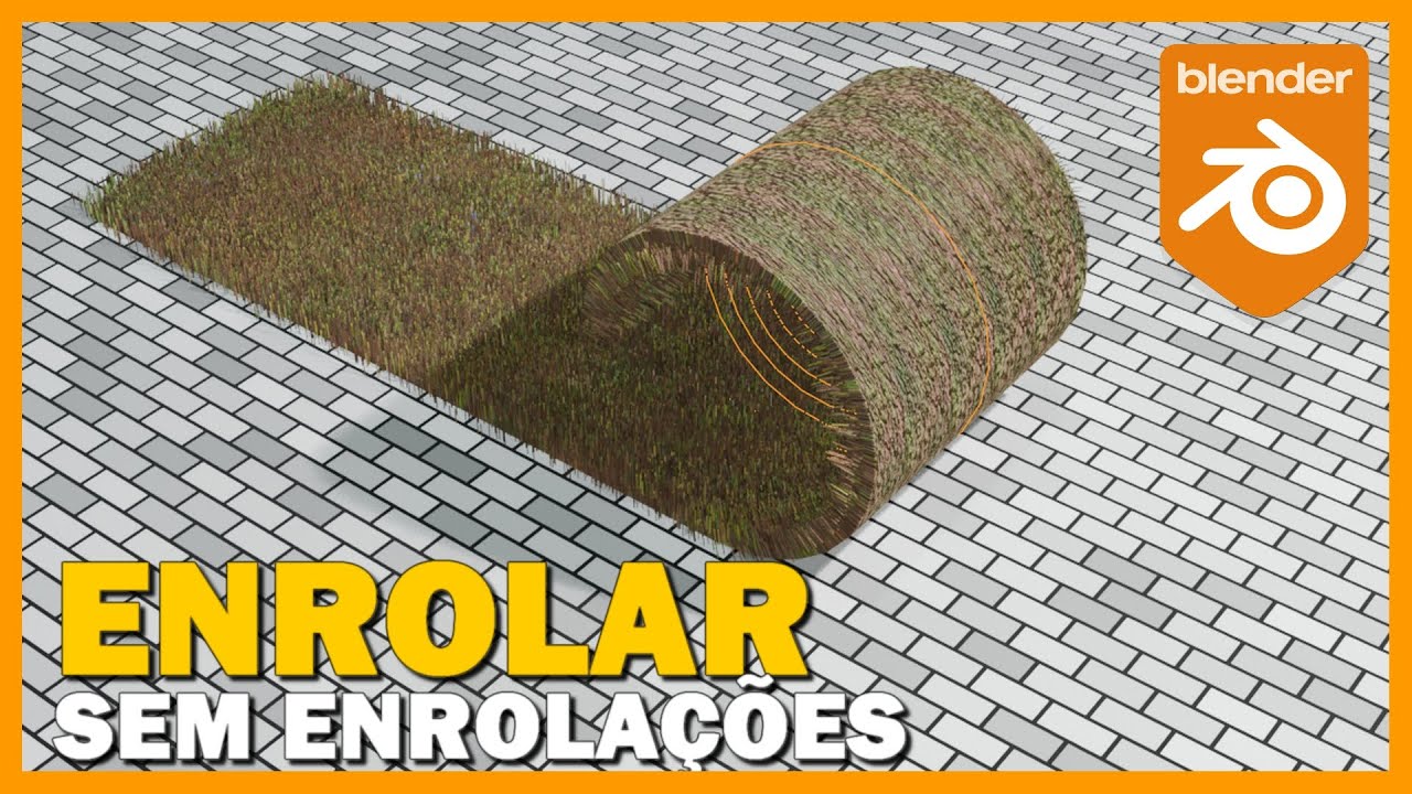 ENROLAR SEM ENROLAÇÕES NO BLENDER 3D