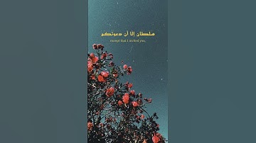 ﴿ وَقَالَ الشَّيْطَانُ لَمَّا قُضِيَ الْأَمْرُ ﴾ | محمد ايوب - سورة "ابراهيم" ﴿ ٢٢ ﴾