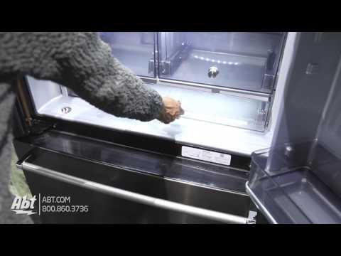 Kitchenaid Counter Depth Refrigerator Krfc704fbs Tour Youtube