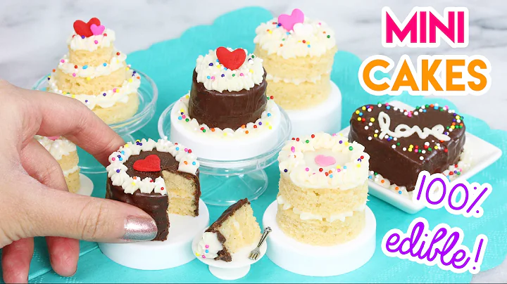 How to Make Mini Cakes in an Easy Bake Oven! 💖😄
