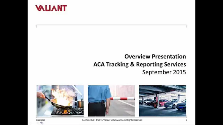 ACA Compliance made easy | Valiant